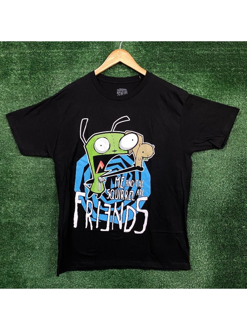 Invader Zim Me and Squirrel are Friends Gir Tshirt size Large